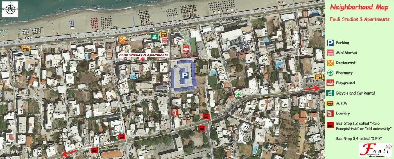 Fouli Studios & Apartments ريثيمنو المظهر الخارجي الصورة